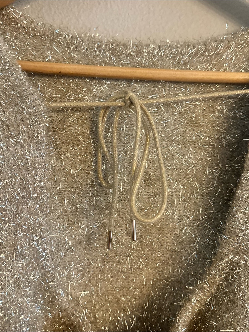 ANTHRO Eyelash Tie Back Pullover Sweater - Picture 5 of 6